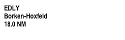 EDLY   
Borken-Hoxfeld   
18.0 NM
